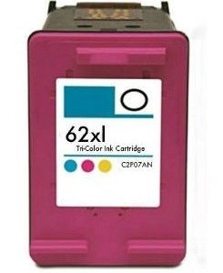 Tinteiro Comp. HP 62XL Cor