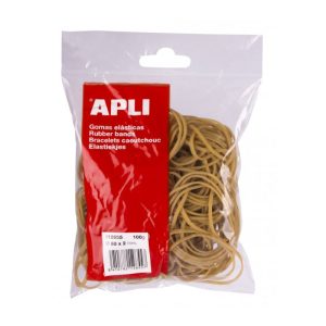 Elásticos Ø 80 x 2 mm - Alta Qualidade 100g Apli