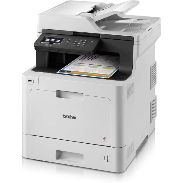 Impressora Laser Cor Brother MFC-L8690CDW WiFi Fax Dúplex Branca