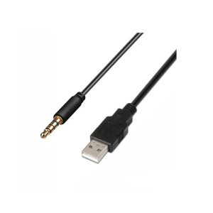 Cabo USB-A (M) A Jack 3.5mm (M) 4P 80cm