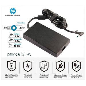 Carregador Comp. HP 200W (19.5V/10.3A/4.5x3.0mm)