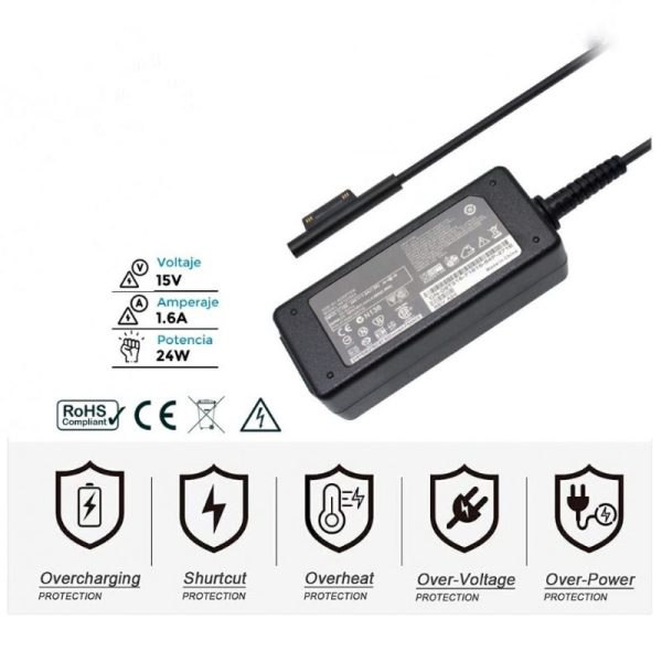 Carregador Comp. Surface 24W 15V/1.6A