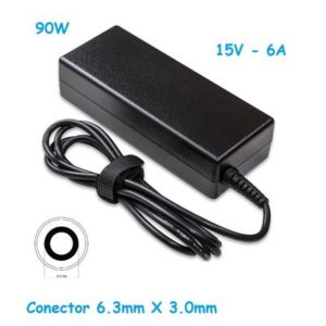 Carregador Comp. Toshiba 90W (15V/6A/6.3x3.0mm)
