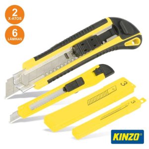 Conjunto 2 X-Atos 6 Laminas Kinzo