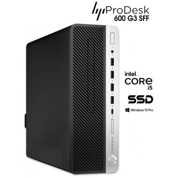 HP PRODESK 600 G3 SFF INTEL CORE I5 6400 8GB 256GB SSD - Recondicionado