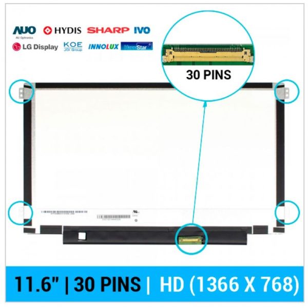 Ecrã 11.6" Chimei Innolux