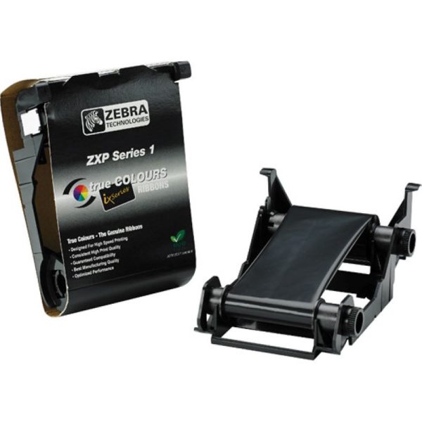 Fita Original Zebra ZXP Series 1 True Colors Preto - 800011-101
