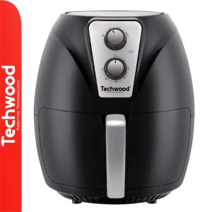 Fritadeira S/ Óleo 1300W 3Lts-1KG Preta Techwood