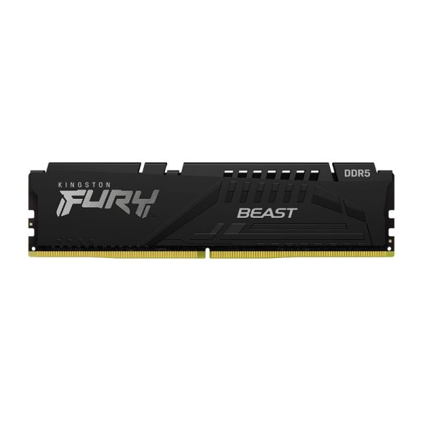Memória RAM Kingston Fury Beast 16GB (1x16GB) DDR5-4800MHz CL38 Preta
