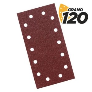 Pack 10 Lixas Grão-120 C/ Velcro para Lixadeira BL0123 Blim