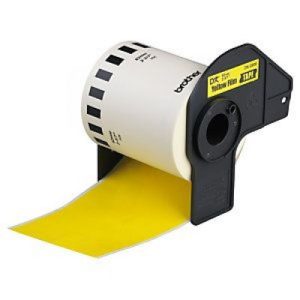 Rolo Térmico Comp. Brother Amarelo (DK22606) 62mmx15,24Mts