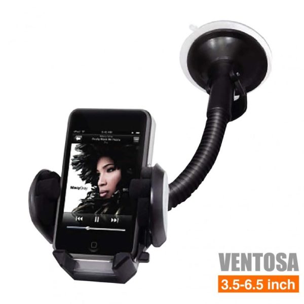 Suporte Universal Automático P/ Smartphone De 3.5" A 6.5" G20A - Idusd