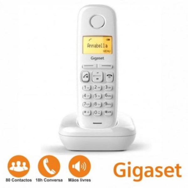 Telefone S/ Fios A270 Branco Gigaset