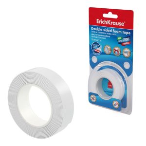Fita Adesiva Transp. Dupla Face Base Espuma 1mmx15mmx2Mts Erichkrause