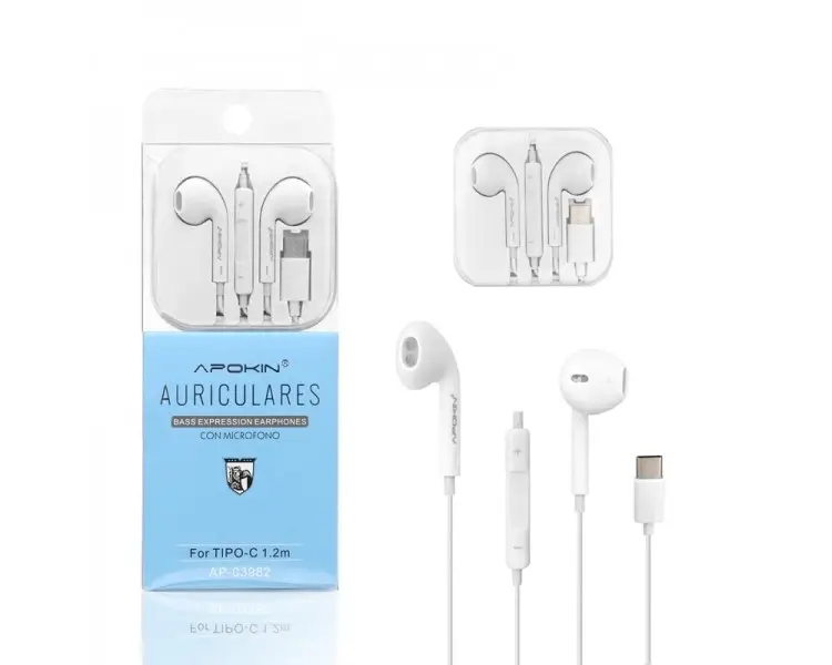 Auriculares C/ Micro Type-C