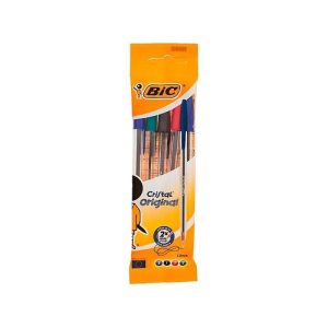 Pack 5 Esferográficas Bic Cristal Original