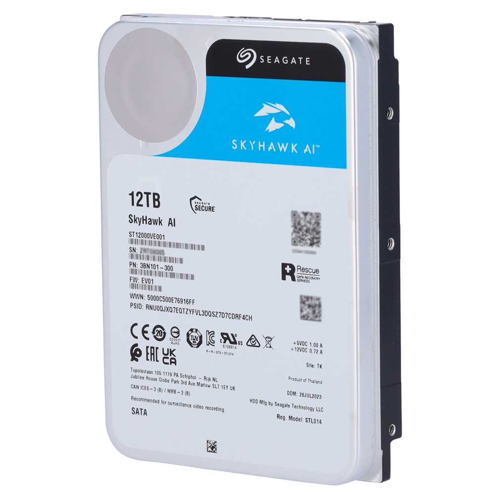 12TB Disco rígido Seagate Skyhawk